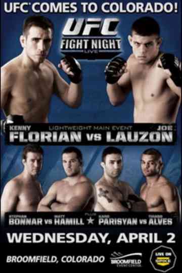 UFC Fight Night 13: Florian vs. Lauzon Poster