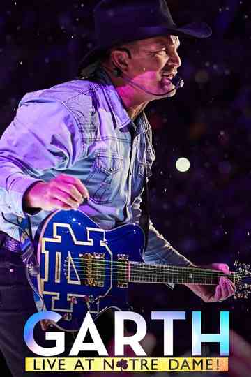 Garth Live At Notre Dame Poster