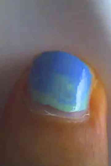 Blue Propeller Poster