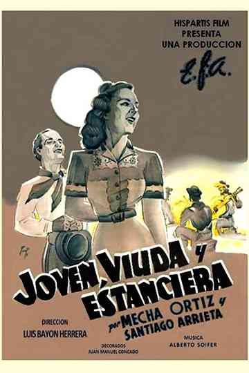 Joven viuda y estanciera Poster