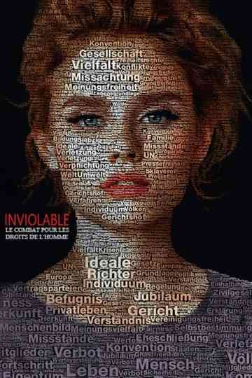 Unantastbar  Der Kampf für Menschenrechte Poster