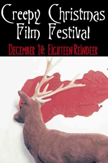 Eighteen Reindeer Poster