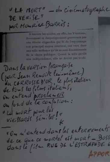 La Mort de Venise Poster