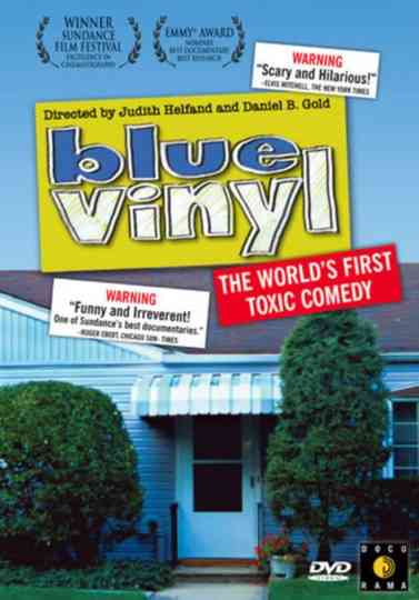 Blue Vinyl Poster