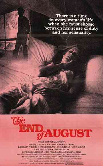 The End of August Poster