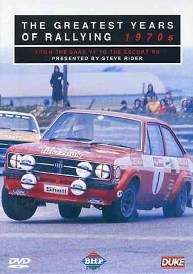 Greatest Years of Rallying 1970s Poster