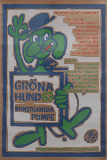 Konstgjorda Pompe Poster