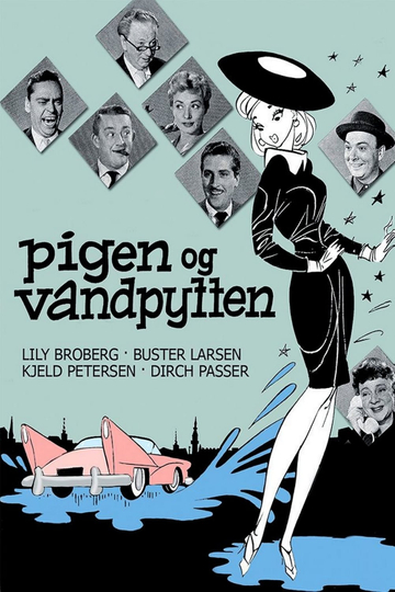 Pigen og vandpytten Poster