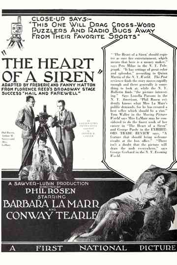 The Heart of a Siren Poster