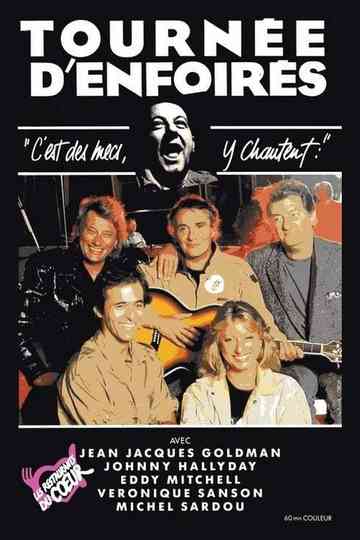 Les Enfoirés 1989 Tournée dEnfoirés poster