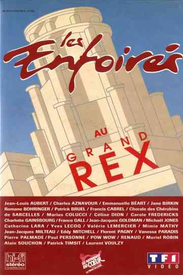 Les Enfoirés 1994 Les Enfoirés au Grand Rex poster