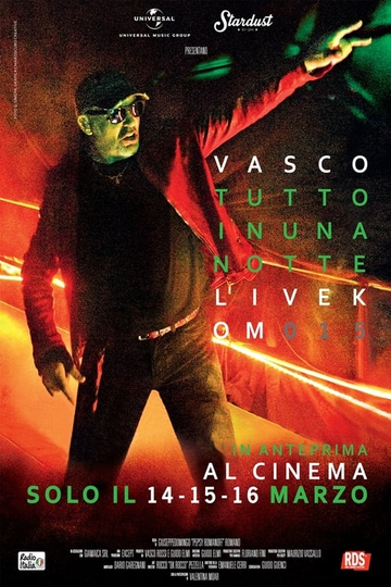 Vasco tutto in una notte  LiveKom015 Poster