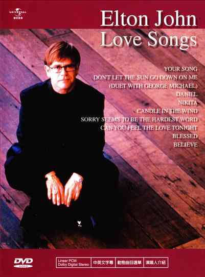 Elton John Love Songs Poster