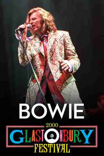 Bowie: Glastonbury 2000 Poster
