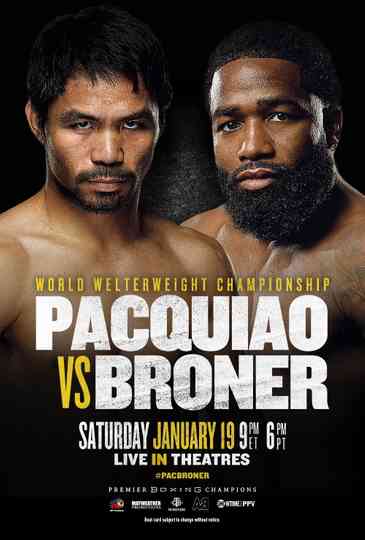 Pacquiao vs. Broner Poster