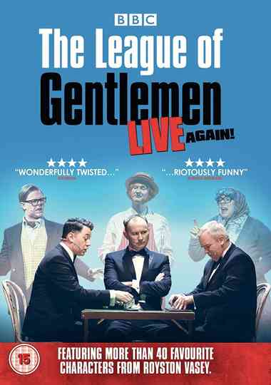 The League of Gentlemen  Live Again Poster
