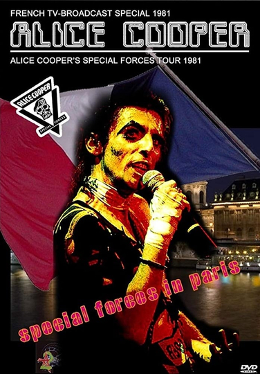 Alice Cooper à Paris Poster