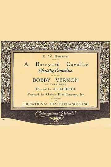 A Barnyard Cavalier Poster