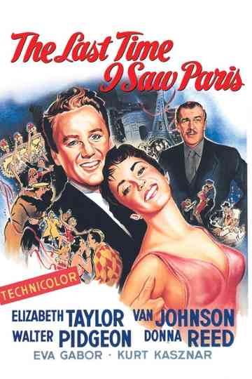 The Last Time I Saw Paris Poster