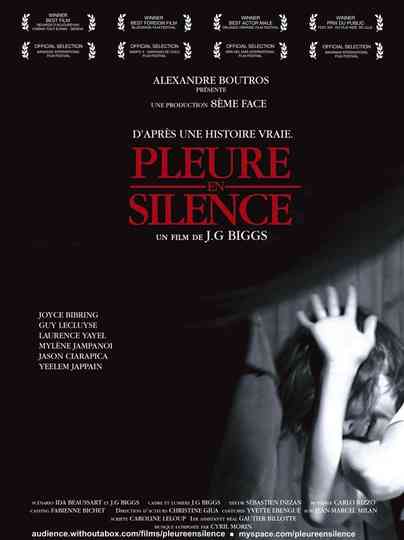 Pleure en silence Poster