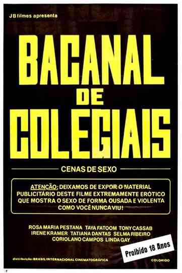 Bacanal de Colegiais Poster