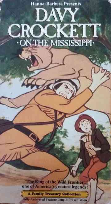 Davy Crockett on the Mississippi Poster