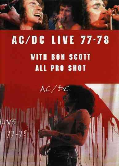 AC/DC ‎– Live 77-78 Poster