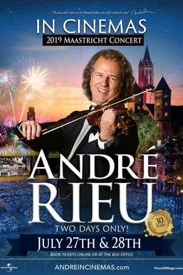 André Rieu 2019 Maastricht Concert  Shall We Dance Poster