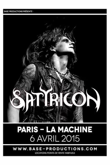 Satyricon - La Machine Du Moulin Rouge  (Paris, France 2015)