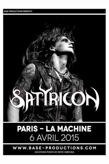 Satyricon - La Machine Du Moulin Rouge (Paris, France 2015)