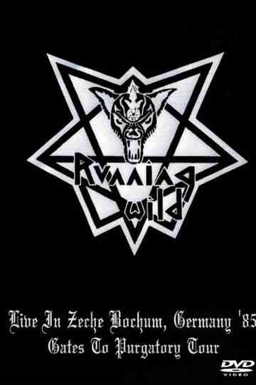 Running Wild -  Live in Zeche, Bochum (Germany) - Gates To Purgatory Tour (22.04.1985) Poster