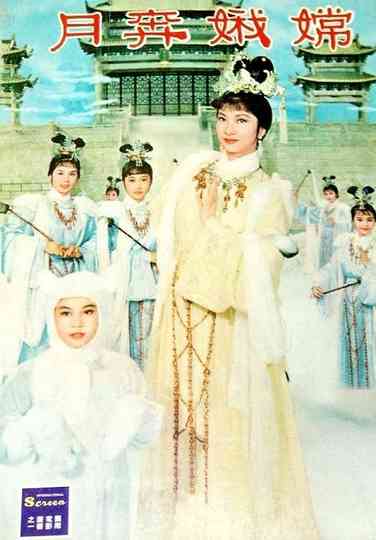 Lady in the Moon Poster