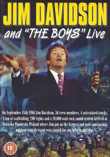 Jim Davidson and The Boys Live Poster