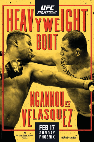 UFC on ESPN 1 Ngannou vs Velasquez