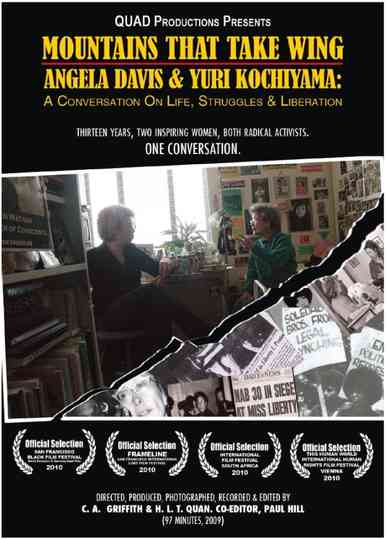 Mountains That Take Wing: Angela Davis & Yuri Kochiyama- A Conversation on Life, Struggles, and Liberation Poster