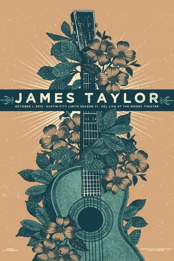 James  Taylor - Austin City Limits Festival Poster