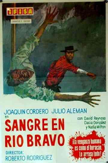Sangre en Rio Bravo Poster