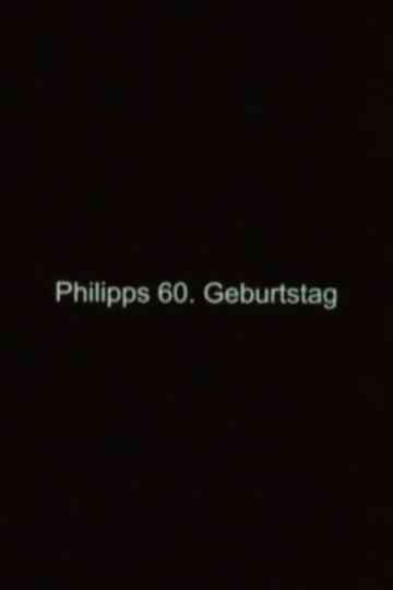 Philipps 60th Birthday Poster