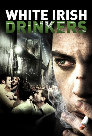 White Irish Drinkers Poster