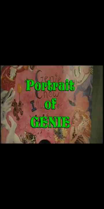 Portrait of Genie Poster