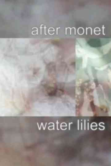 After Monet Water Lilies Poster