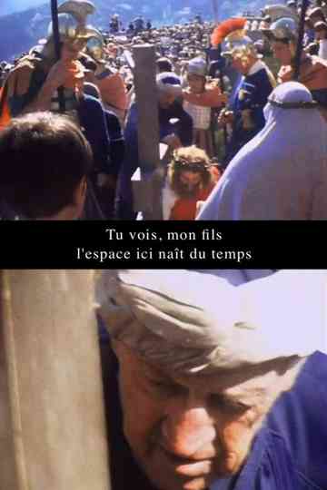 Tu vois mon fils lespace ici naît du temps Poster