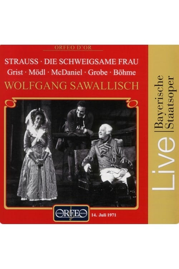 Die Schweigsame Frau  Strauss Poster