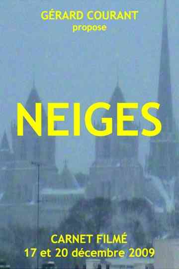 Neiges Poster