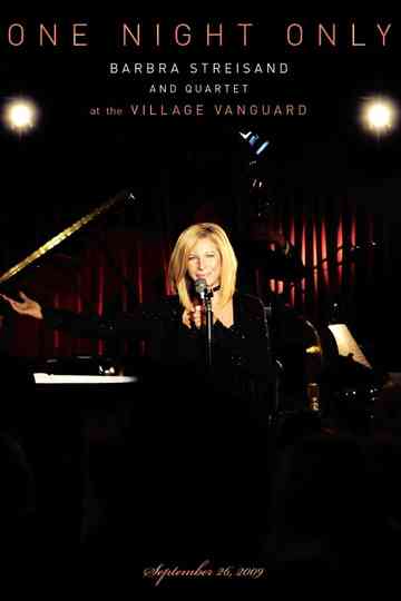 One Night Only: Barbra Streisand and Quartet at the Village Vanguard Poster