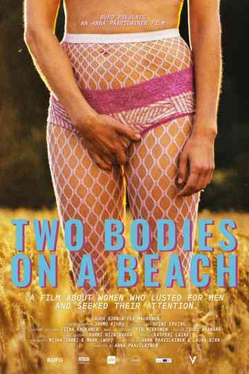 Two Bodies on a Beach Poster