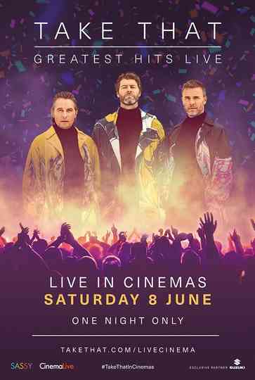 Take That : Greatest Hits Live Poster