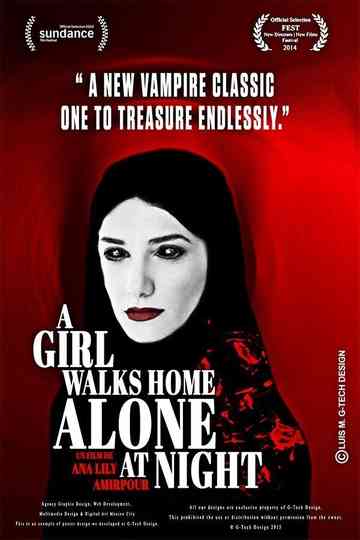 A Girl Walks Home Alone at Night Poster