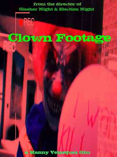 Clown Footage Poster