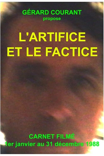 LArtifice et le factice Poster